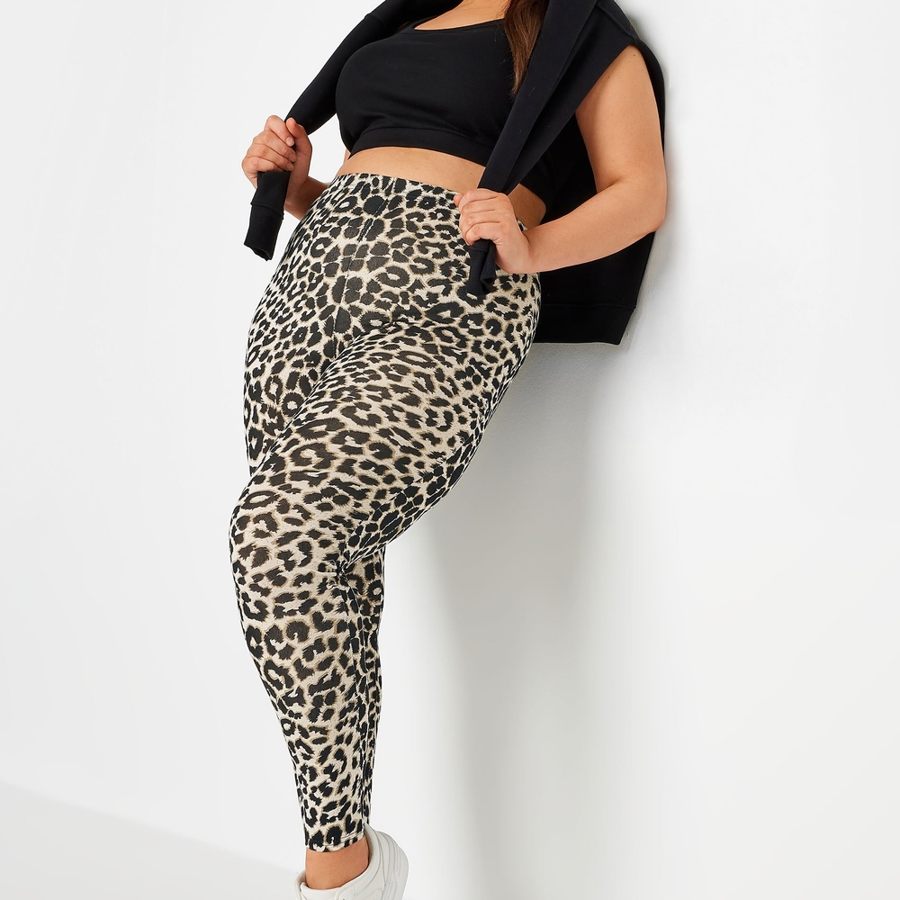 Leopard Print Leggings Size 22W/24W NEW with Tags